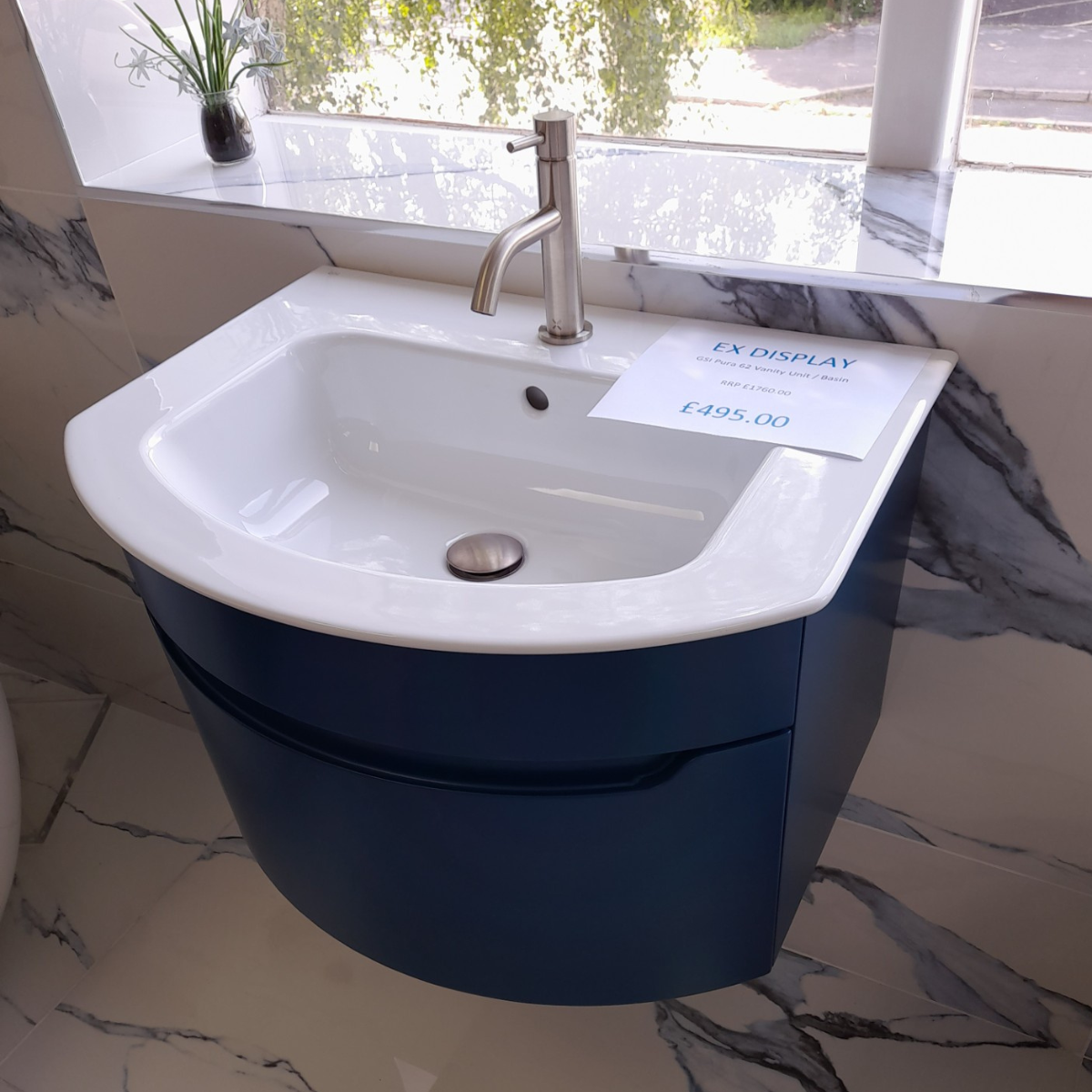 GSI Pura 62 Vanity Unit / Basin